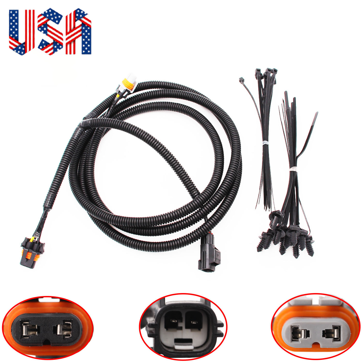 Fog Lamp Jumper Wiring Harness 56045501AC Fit for 2002-2008 Dodge Ram 1500 2500 | eBay 2008 Dodge Ram Tail Light Wiring Harness