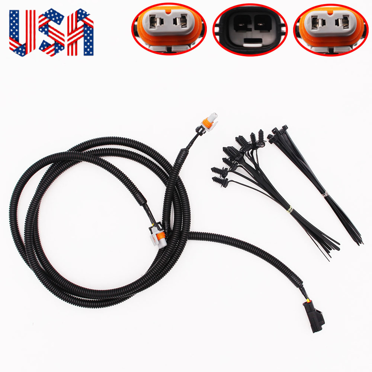 Fog Light Wiring Harness 56045501AC Fits for 2002-2009 Dodge Ram 3500